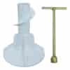 Chave T + Agitador Electrolux Lm08 Lf10 Lf12 Lq10 Ltr12 Lt12 Branco