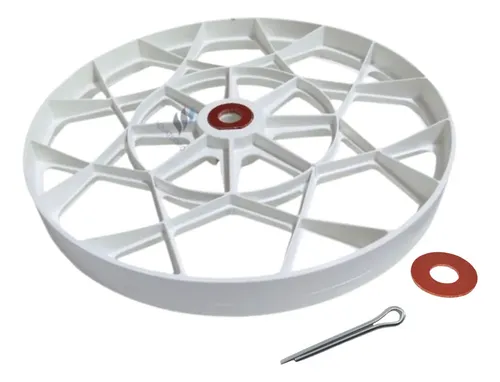 Kit Agitador Tanquinho Colormaq Lcs 14kg 20kg Cubo E Polia Cinza
