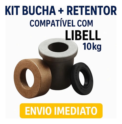 Kit Bucha Tanquinho Lavadora Libell Original 14kg