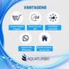 02 Agitador Batedor Suggar Lavamax Lavamatic 10kg 12kg