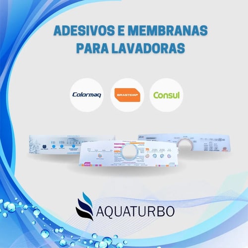 Painel Adesivo Lavadora Brastemp Bwl11 Bwl11a 11kg