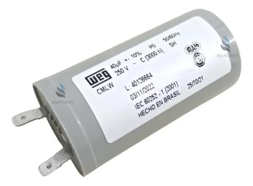 Capacitor Lavadora Electrolux 64188913 64501450 Original