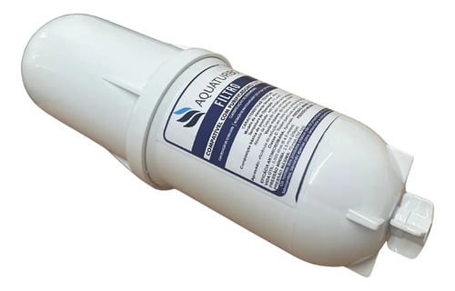 Kit 2 Refil Filtro Aquaturbo P/ Purificador Soft Everest Branco