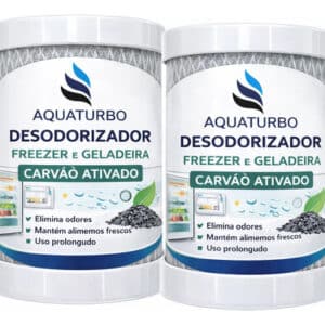 Kit 2 Neutralizador Antiodor Para Refrigerador Aquaturbo
