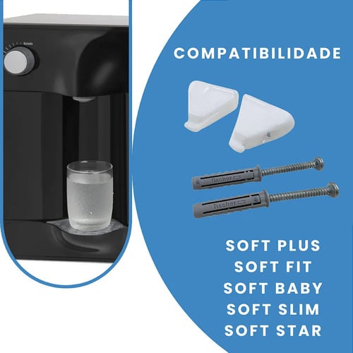 Suporte Parede Para Purificador Água Soft Everest