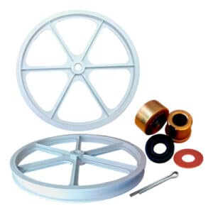 Polia Agitador Colormaq 9kg/15kg Com Kit Bucha De Bronze