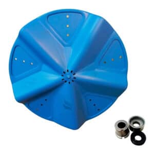 Acoplamento Batedor Agitador Lavadora Newmaq 10kg Azul Azul
