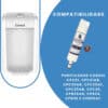 Kit 2 Refil Aquaturbo Cix06ax Purificador Consul Cpb34 Cpc31 Branco