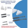 Suporte Parede Para Purificador Água Soft Everest