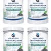 Kit 4 Desodorizador Geladeira Aquaturbo Carvão Ativado