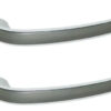 Kit 02 Puxador Geladeira Brastemp Consul Brm37 Brm43