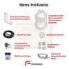 Kit Instalação Ar Condicionado Inverter 9/12000btus 1 Metro