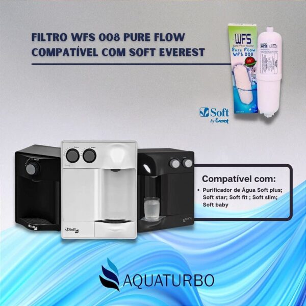 Filtro Refil Purificadores Soft Everest