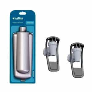 Kit Refil Filtro Purificador Latina P355 com Par de Torneira Pa355