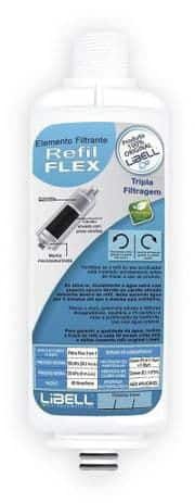 Filtro Refil Flex Libell Purificador Acquaflex Press Baby