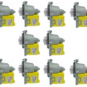 Kit 10 Eletrobombas Para Máquina de Lavar e Lava Louça 127V