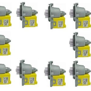 Kit 20 Eletrobombas Universal Para Máquina de Lavar e Lava Louça 127V