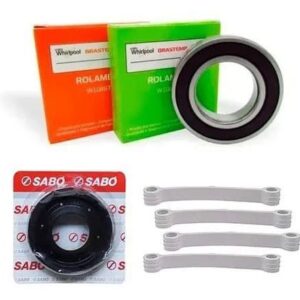 Rolamentos E Retentor Brastemp Bwl11 Bwb11 Bwc10 Bwl09