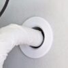 Acabamento de Parede Branco Para Instalação Ar Condicionado