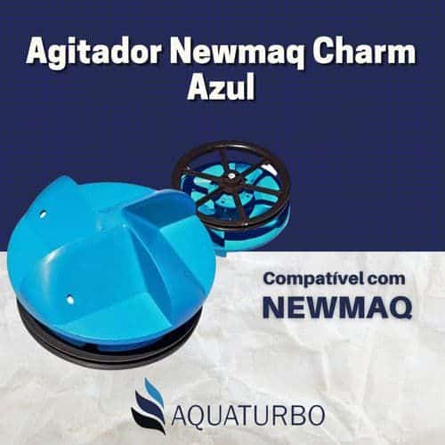 Agitador Batedor Tanquinho Newmaq Newup Charm Speed Azul