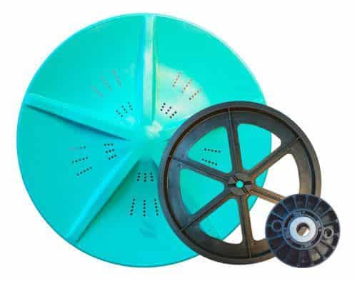 02 Agitador Batedor Suggar Lavamax Lavamatic 10kg 12kg Cubo