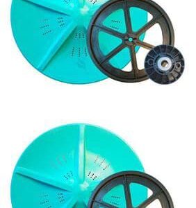 02 Agitador Batedor Suggar Lavamax Lavamatic 10kg 12kg Cubo