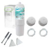 Kit Compatível Filtro Suporte E Botões Soft Everest Branco