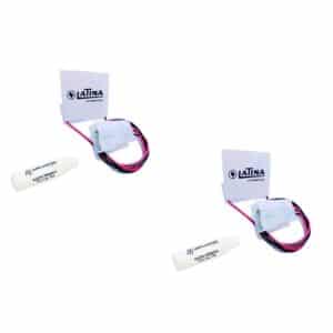 2 Kits Pastilha Termoelétrica Peltier Com Pasta Termica Latina