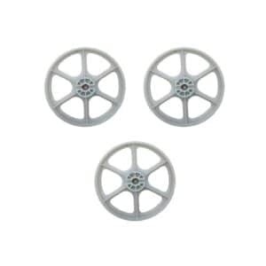 3 Polia Do Agitador Para Newmaq New Up 10kg 12kg 145mm