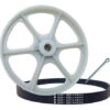 Batedor Agitador Polia Correia Tanquinho Newmaq 10kg 12kg