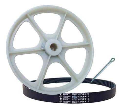 Batedor Agitador Polia Correia Tanquinho Newmaq 10kg 12kg