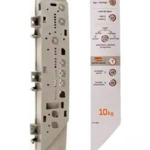 Painel E Adesivo Máquina Lavadora Brastemp Clean 10 Kg Bwc10