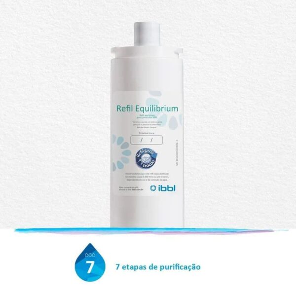 Refil Filtro Equilibrium Ibbl Para Purificador De Água