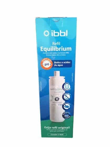 Refil Filtro Equilibrium Ibbl Para Purificador De Água
