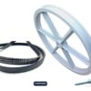 Polia + Correia Tanquinho Colormaq Lcm 13 Kg