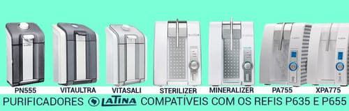 Filtro Refil Para Purificador Latina Pa655 E P635
