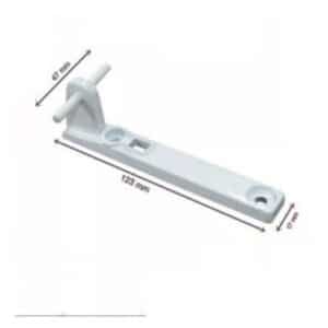 Dobradiça Central C/furo Refrigerador Bosch Kdv Rsv Kdn Rfct