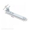 Dobradiça Central C/furo Refrigerador Bosch Kdv Rsv Kdn Rfct