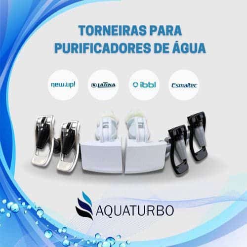 Kit 18 Torneiras Para Purificador Bebedouro Esmaltec Gelagua