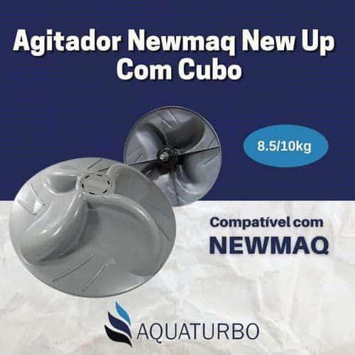 Agitador Tanquinho Newmaq New Up 10/12kg Cubo + Correia 927j