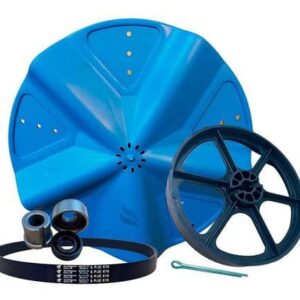 Batedor Correia Bucha Polia Tanquinho Newmaq Azul 10kg 12kg