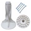 Agitador 8 Pás Lavadora Brastemp Consul E 4 Tirantes