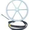 Kit Correia Polia Agitador Tanquinho Colormaq Lcm Lcb Lcs