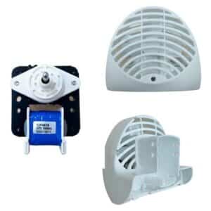 Kit Motor Ventilador Geladeira Continental Rcct480 Rcct490