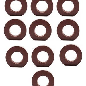 10 Arruelas De Celeron Para Tanquinhos - 1mm Universal