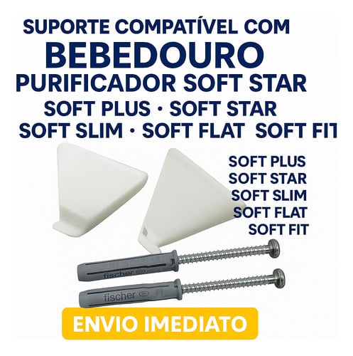 Refil Filtro Aquaturbo Soft Everest C/ Suporte