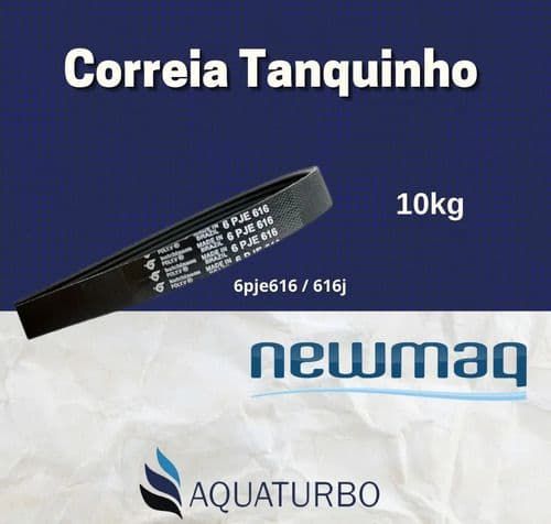 Correia Tanquinho Newmaq New Up 10Kg 6 Pje 616J Original