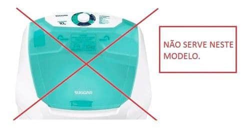 Tampa Tanquinho Suggar Lavamax Eco 10 Kg Original