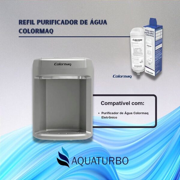 Filtro Refil Purificador De Água Colormaq Original