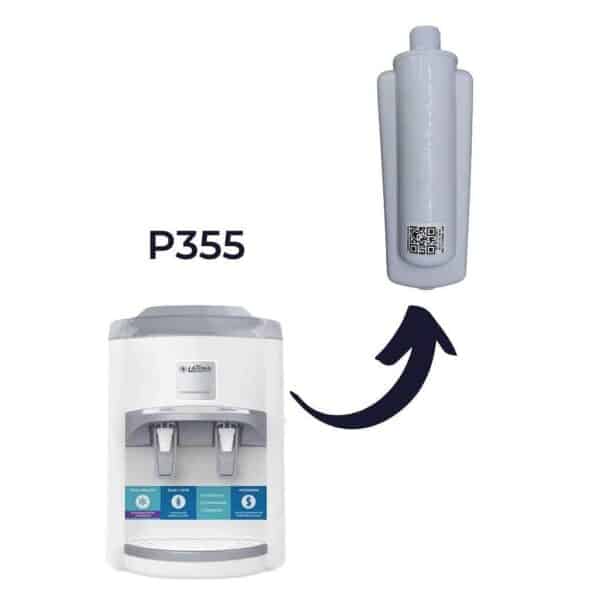 Refil Filtro Latina P355 para Purificador de Água Pa355 Pa335 Xpa375